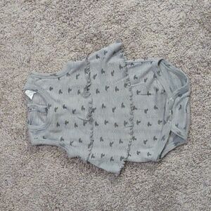 Kate Quinn Ruffle Bodysuit Mushrooms Pointelle